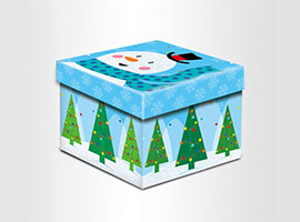 Glitter Gift Paper Box