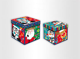 3 in 1 Hot-stamp Gift Paper Box